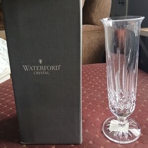 Waterford Crystal Vase with Clear Elegance